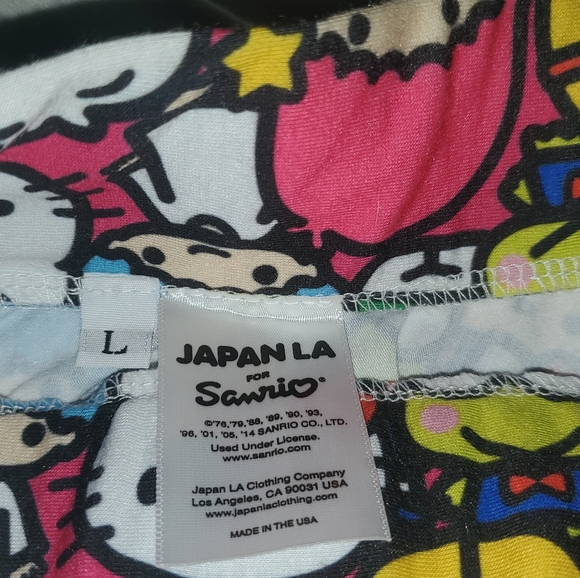 JapanLA X Sanrio Hello Kitty Kuromi & Friends Skirt Sz Large Rare Vintage NWT - Picture 4 of 6